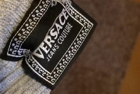 versace label fake|vintage gianni versace label.